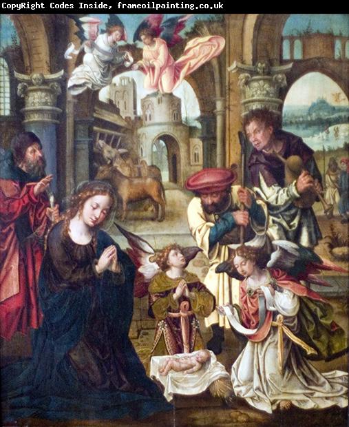 Pieter Coecke van Aelst Adoration by the Shepherds